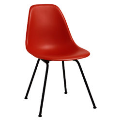 Vitra Eames DSX 43cm Side Chair Red / Black